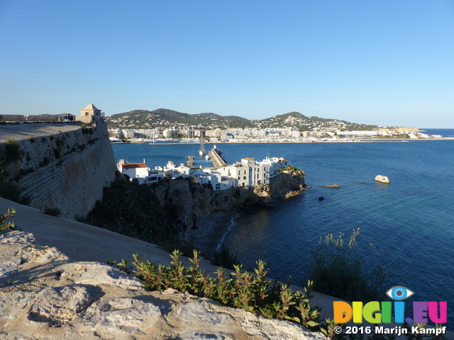 FZ027368 View from Ibiza town wall